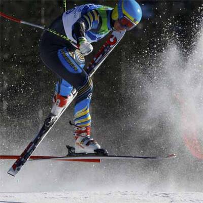 Brutaler Sturz im Super G