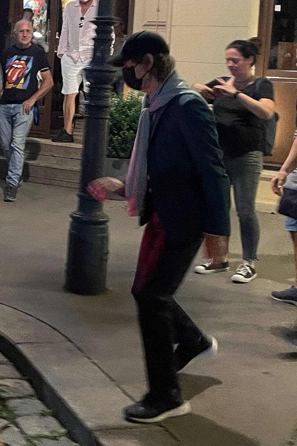 Stones: Jagger war mit Freundin im Fabios