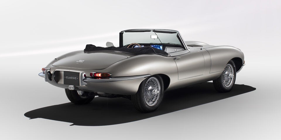 Genial: Jaguar bringt elektrischen E-Type