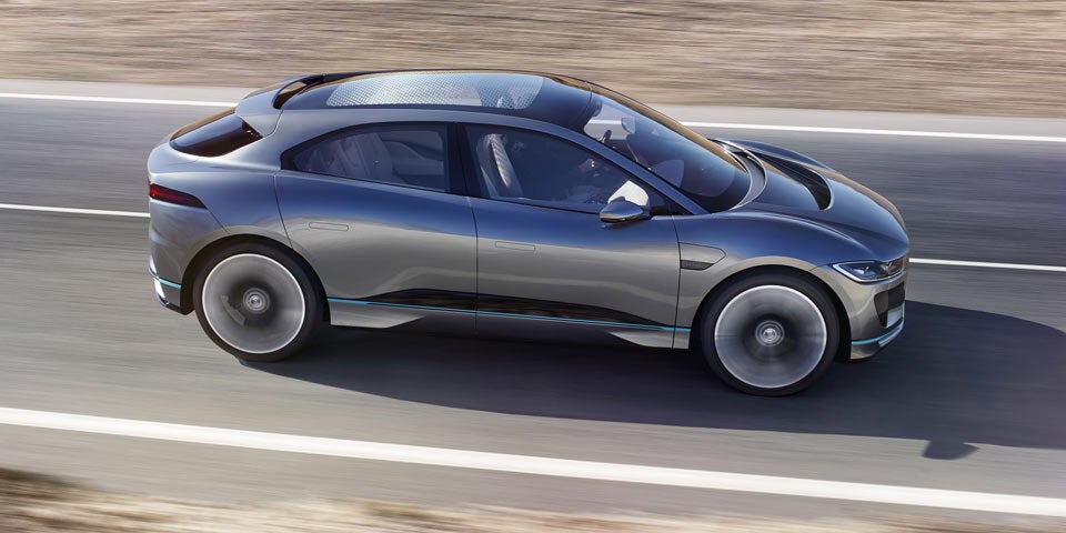 Erster Elektro-Jaguar mit 500 km Reichweite