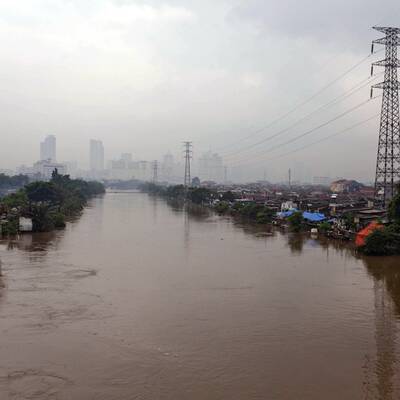 Hochwasser in Jakarta