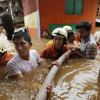 Hochwasser in Jakarta