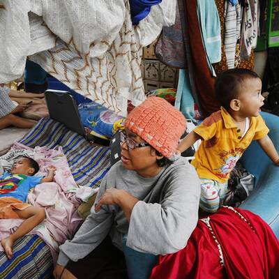 Hochwasser in Jakarta