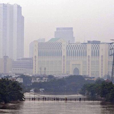 Hochwasser in Jakarta