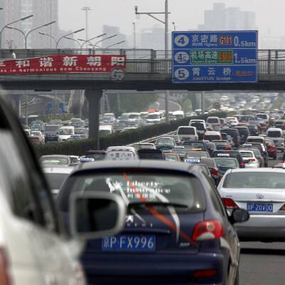 100 Kilometer Stau in China