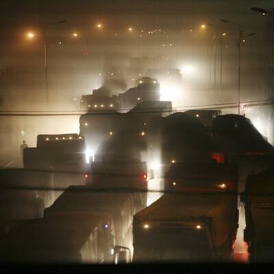 100 Kilometer Stau in China