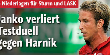 Harnik gewinnt Testduell mit Janko