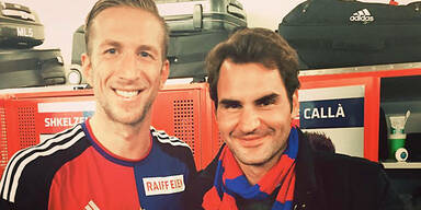 Marc Janko Roger Federer