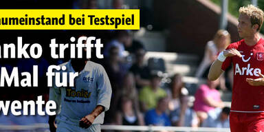 Janko trifft 4 Mal für Twente