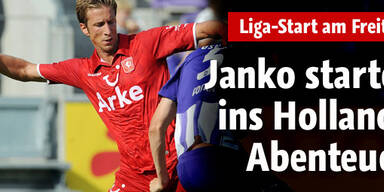 Janko startet ins Holland-Abenteuer