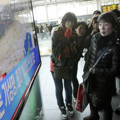 Erdbeben und Flutwelle in Japan