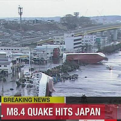 Erdbeben und Flutwelle in Japan