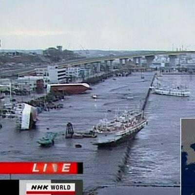 Erdbeben und Flutwelle in Japan