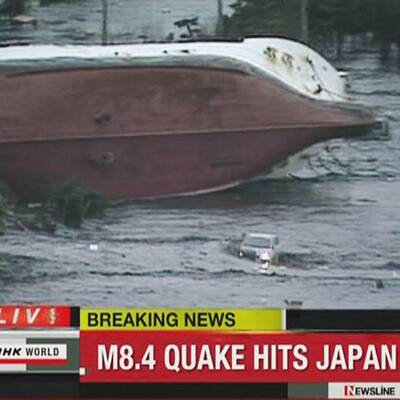 Erdbeben und Flutwelle in Japan