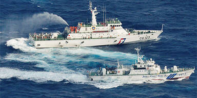 Japan und Taiwan liefern sich Seegefecht 