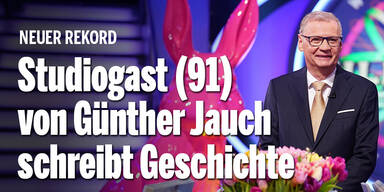 Studiogast von Günther Jauch geht mit 91 Jahren in die Geschichtsbücher ein