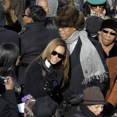 Stars bei Obamas Inauguration