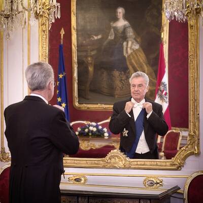 Hofburg-Kandidat Andreas Khol und Casino-Chef Karl Stoss