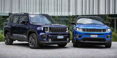 Renegade und Compass mit Plug-in-Hybrid starten