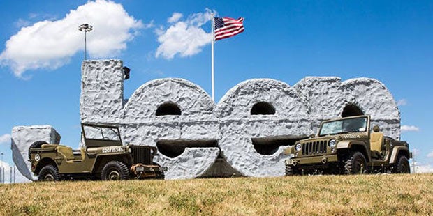 Cooler Jeep zum 75-jährigen Jubiläum