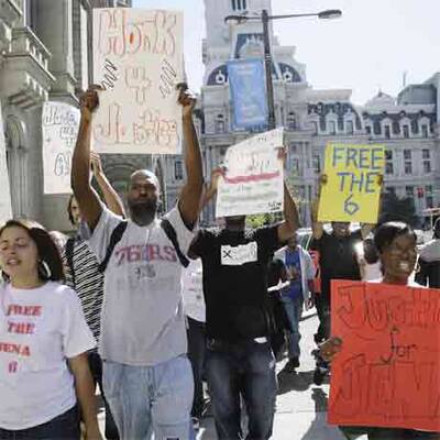 Demo gegen Rassismus in Louisiana
