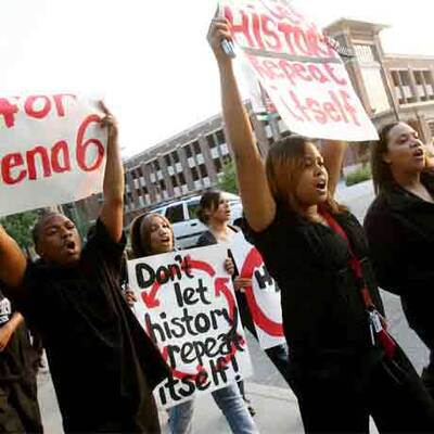 Demo gegen Rassismus in Louisiana