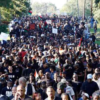 Demo gegen Rassismus in Louisiana