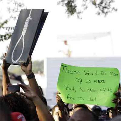 Demo gegen Rassismus in Louisiana