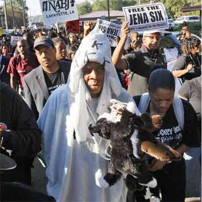Demo gegen Rassismus in Louisiana