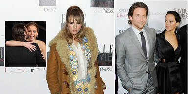 Jennifer Lawrence, Bradley Cooper, Suki Waterhouse