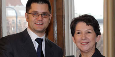 Vuk Jeremic, Barbara  Prammer