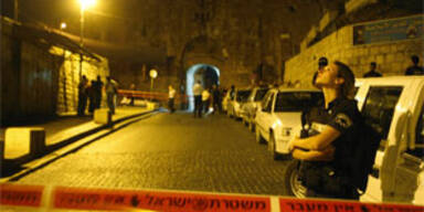 Alarm in Jerusalem nach Schießerei