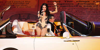 Bombast-Show zum Olympia-Abschluss