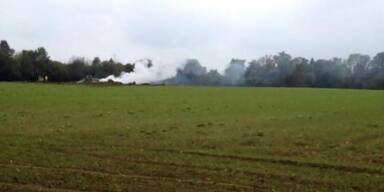 Schweizer Kampfjet in Frankreich abgest&uuml;rzt