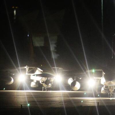 Jets und Flugzeugträger im Einsatz