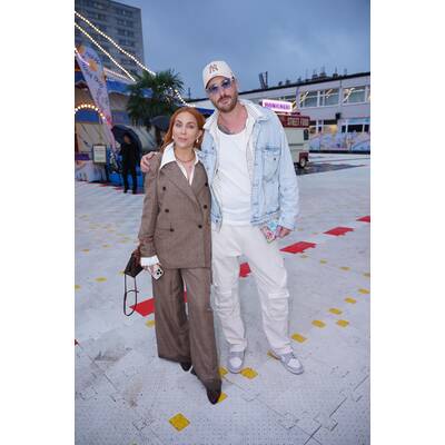 Ines und Fadi Merza mit Sohn Michel