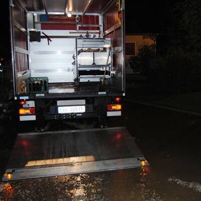 Unwetter im Bezirk Feldbach