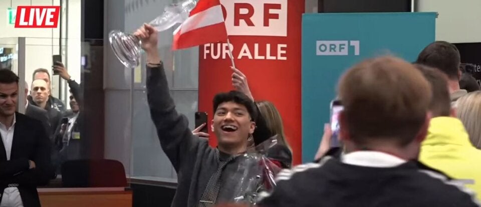 JJ in Wien angekommen