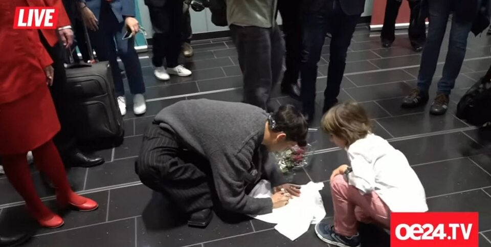 JJ in Wien angekommen