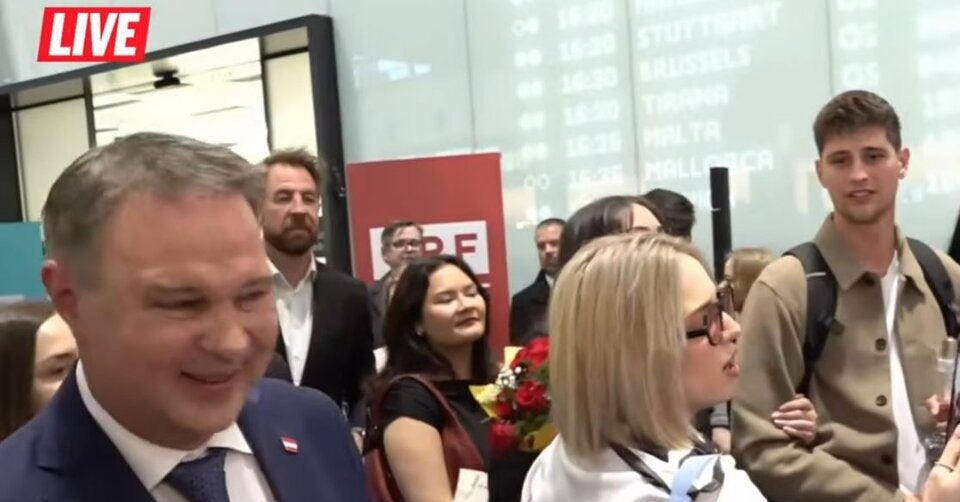 JJ in Wien angekommen