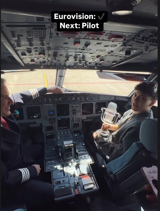 JJs lustiges Insta-Tagebuch: So brachte er die ESC-Trophäe heim