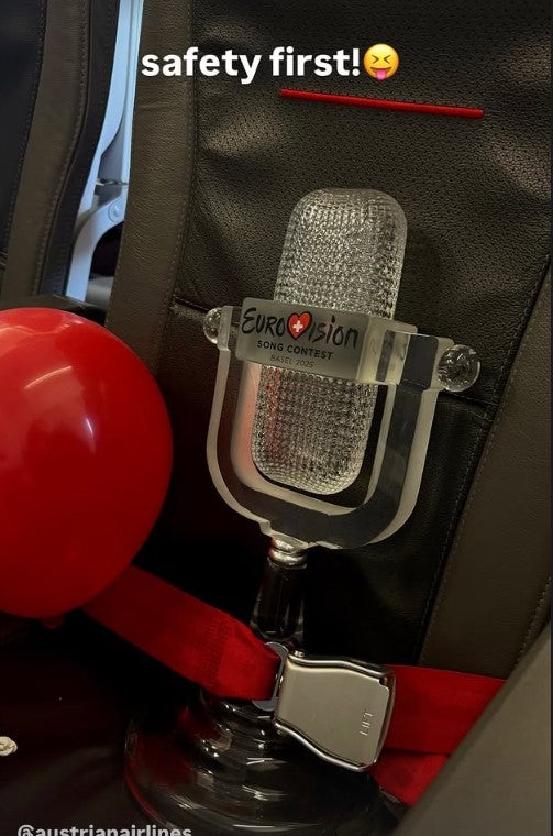 JJs lustiges Insta-Tagebuch: So brachte er die ESC-Trophäe heim