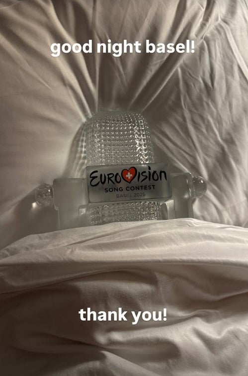 JJs lustiges Insta-Tagebuch: So brachte er die ESC-Trophäe heim