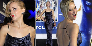 Jennifer Larence bei der X-Men Premiere