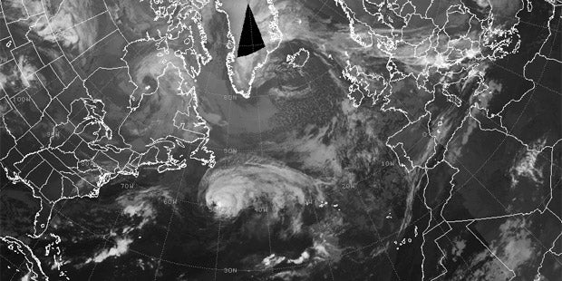 Hurrikan Joaquin: Regen-Walze für Europa?
