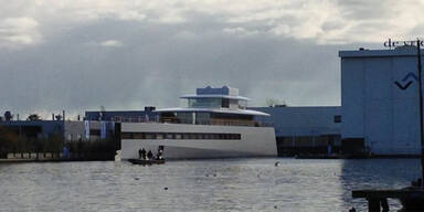Super-Jacht von Steve Jobs an die Kette gelegt