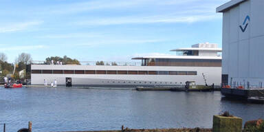 Super-Jacht von Steve Jobs an die Kette gelegt