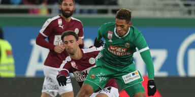 2:2! Rapid kommt nicht aus Krise