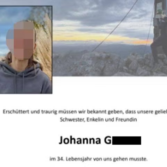 Große Trauer in der Steiermark: Johanna G. wird verabschiedet