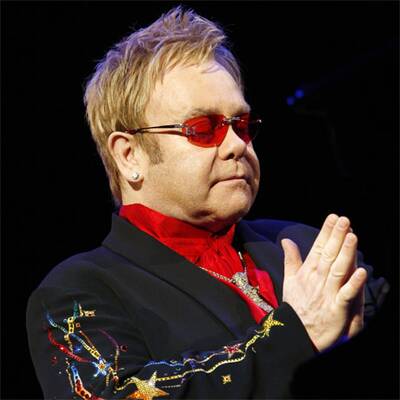 Elton John singt für Hillary Clinton